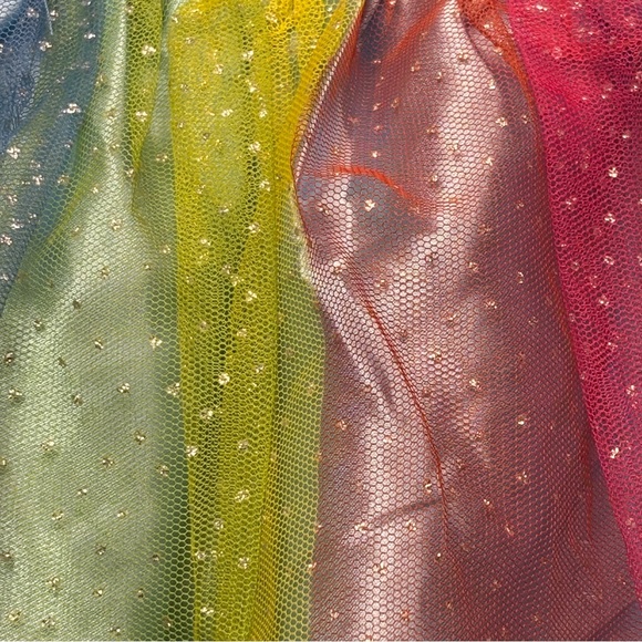 My Little Pony Girls Rainbow Hasbro Rainbow Tulle Dress 12M  Dressup Costume - Picture 6 of 6